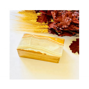 Caja de joyería de ónix rosa claro, el mejor precio, hecho en Pakistán - Product Image 3