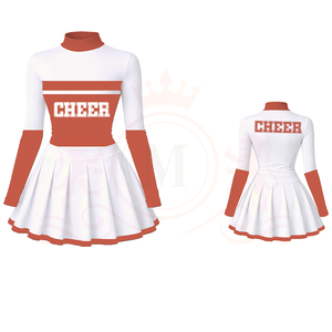 Uniformes de cheerleading personnalisés respirants en polyester 100% - Product Image 4