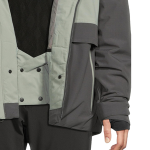 Chaqueta de Esquí Acolchada con Capucha, Ligera y Resistente al Viento para Hombre, para Actividades al Aire Libre en Invierno, Pesca, Caza, Camping y Escalada - Product Image 3
