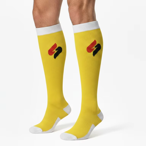 Men Athletic Knee High <b>Socks</b> Soft Cotton Breathable Comfortable <b>Long</b> <b>Socks</b> for Sports and Daily Wear <b>Socks</b> - Product Image 1