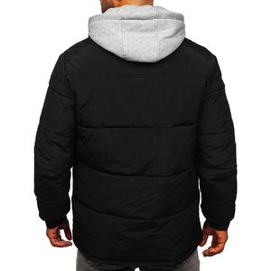 2025 de gran tamaño invierno Puff grueso cálido hombres logotipo personalizado burbuja ropa hombres chaqueta acolchada hombres abrigos de plumón - Product Image 5