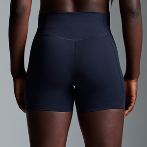 Shorts de sport athlétiques pour femmes, taille haute, extensibles, pour la course et l'entraînement, légers, vêtements de sport, logo personnalisé - Product Image 3
