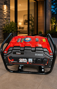 Groupe électrogène portable à essence SS SAMSON 3KVA, moteur 4 temps, 240V, haute performance, pour la maison et les situations d'urgence - Product Image 4