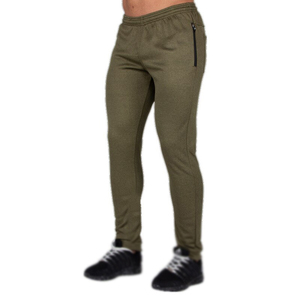 Pantalon de jogging léger en nylon et élasthanne pour homme, taille mi-haute, coupe ajustée, idéal pour la course, la gym, la musculation et le sport - Product Image 4