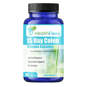Cápsulas Adelgazantes, Suplemento Saludable para la Pérdida de Peso, Alta Calidad, Extractos Herbales para el Colon de 15 Días, Cápsulas Veganas para Limpieza - Product Image 1