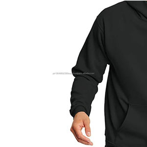 Sweats à capuche pour hommes en gros, 100% coton, poids lourd, qualité de luxe, impression en relief, sweats à capuche surdimensionnés de style streetwear pour hommes - Product Image 4