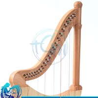 Rosewood 22 Strings Lute Harp With Customized Logo 22/34 Nylon String Music Instruments Harps for Beginners