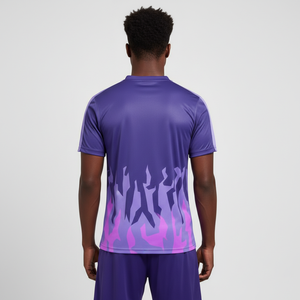 Maillot de football personnalisé OEM, short de football personnalisé avec nom et numéro d'équipe, maillots d'entraînement de football, maillot de football personnalisé pour hommes 100% - Product Image 2