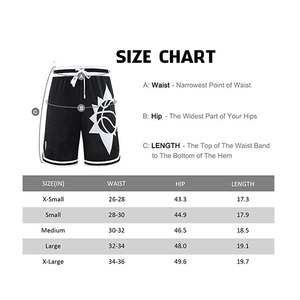 Shorts de basketball pour hommes en gros, shorts de basketball en maille à séchage rapide, vêtements de sport personnalisés pour hommes - Product Image 5