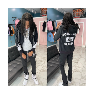 Conjunto de Chándal de Invierno para Hombre, Estilo Acid Wash, Personalizado, Ropa Urbana, Chándal Oversize Acid Wash en Grandes Cantidades - Product Image 2