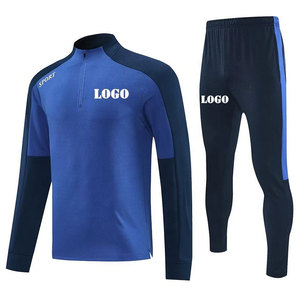 Wearpex OEM Customized Low MOQ Warm Football Training <b>Track</b> <b>Suits</b> Unisex Sport Workout Wholesale 100% Cotton Breathable Fleece - Product Image 5