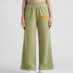 กางเกงขาบานสำหรับผู้ชายกางเกงขาบานยืดหยุ่นโอเวอร์ไซส์ขายาวสำหรับผู้ชายกางเกงขาบานแบบ Y2k ออกแบบได้ตามที่ต้องการ - Product Image 5