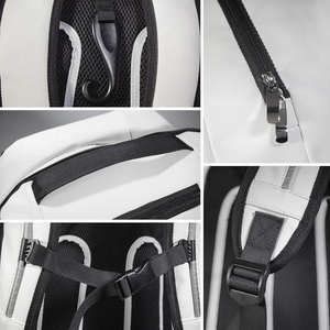 Sac à dos de pickleball imperméable, décontracté et durable, 30-40L, fermeture éclair 1680D, compartiment à chaussures, multi-poches, sac pour équipement sportif - Product Image 5