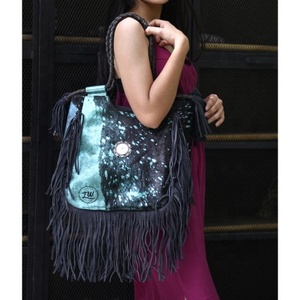 LW Summer Rattan Straw Purse Beach <b>Handbags</b> for Women Bamboo Handmade Ladies Bag Vintage Gift <b>Chains</b> Tassel Embroidery Cross - Product Image 4