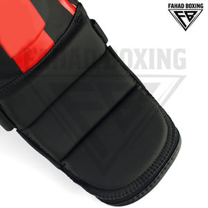 Mejor Proveedor: Protectores de Espinilleras de Boxeo Ligeros y Modernos para Entrenamiento de Combate, de Cuero con Cierre de Velcro - Product Image 4