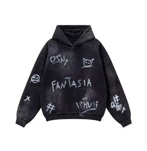 Sudaderas con capucha OEM personalizadas 100% algodón, tallas grandes para hombre, sudaderas con capucha extragrandes de alta calidad para hombre y mujer - Product Image 1