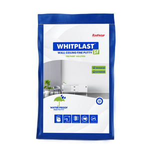 ผงโป๊วผนังคุณภาพดีที่สุด Redwop WHITPLAST SF โพลิเมอร์ ปูนขาว ผสมผงเคลือบเรียบ - Product Image 1