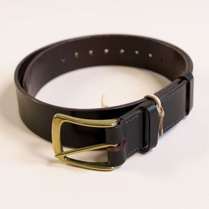 Cinturones de Cuero Genuino para Hombre de Natural Crafts con Hebilla Metálica, OEM ODM Personalizables, Precio Directo de Fábrica, Cinturones Personalizables - Product Image 2
