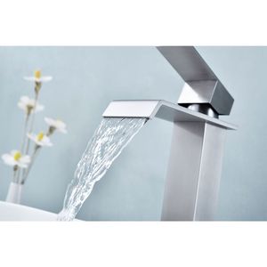 Rubinetto per Lavabo Bagno con Maniglia Singola e Getto a Cascata - Categoria Prodotti Rubinetti - Product Image 5