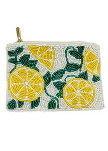 Monedero de Aguacate con Cuentas Hecho a Mano, Cartera Bohemia con Cremallera y Borla - Product Image 4