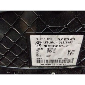 Ensemble d'affichage du compteur de vitesse de la série 3, d'occasion, OEM 9232895 - Product Image 6