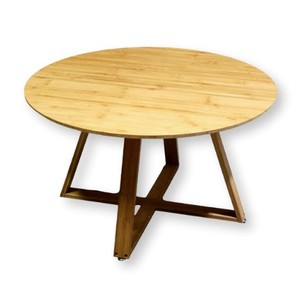 Natural Round Bamboo Tabletop Solid Wood <b>Table</b> Top Replacement Surface Board For Coffee Bar <b>Bistro</b> Dining <b>Table</b> Wholesale - Product Image 6