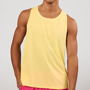 Camiseta sin mangas de algodón para hombre, al por mayor, básica, sin mangas, para gimnasio, fitness, entrenamiento, deportiva, informal, de verano - Product Image 4