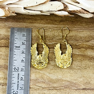 Pendientes Colgantes de Latón Bohemio con Diseño de Águila, Favoritos del Mercado, Chapados en Oro de 18K, con Ganchos de Animales Tribales para Mujer, Venta al por Mayor/OEM/ODM - Product Image 6