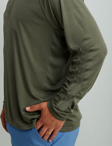 เสื้อกันแดดแบบใหม่ปี 2026 รุ่นพกพาสะดวกสำหรับผู้ชาย แห้งเร็ว ป้องกันแสงแดด พร้อมฮู้ดและหน้ากากลายพราง สำหรับตกปลา - Product Image 2