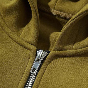 Sudaderas con Cremallera Personalizadas para Hombre, de Alta Calidad, Manga Larga, Impermeables, Resistentes al Viento, Forro Polar, Color Sólido, Impresión Digital Ecológica - Product Image 5