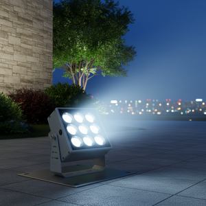 ไฟสปอตไลท์ LED สำหรับภายนอกอาคาร 24W แสงสีขาวอบอุ่น 3500K ควบคุมด้วยเซ็นเซอร์ ให้ความสว่างสูง เหมาะสำหรับติดตั้งบนผนังอาคาร - Product Image 4