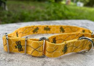 Conjunto de Collar y Correa Martingale para Perro Bumblebee - Product Image 4