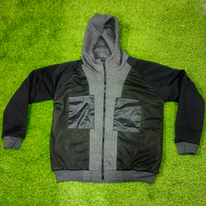 Doublure de Protection Renforcée Maille Kevlar Doublé Sweat à Capuche Moto CE Niveau 2 Épaules Coudes Et Protection du Dos Zip Up Hoodies - Product Image 5