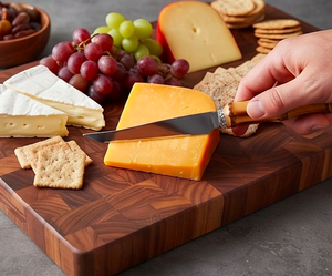 Espátulas para Queso y Mantequilla, Juego de Cuchillos de Acero Inoxidable con Mango de Bambú, Perfecto para Servir Queso y Utensilios de Cocina - Product Image 6