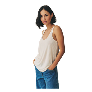 <b>Women</b> <b>Knitted</b> Cotton <b>Tank</b> <b>Top</b> Scoop Neck Solid Color Casual Breathable <b>Tops</b> Regular Length - Product Image 2