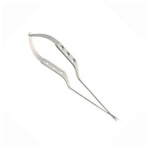 Ciseaux micro-ophtalmiques personnalisés en acier inoxydable, à pointes affûtées manuelles, Castroviejo 245mm, instruments chirurgicaux ophtalmiques de précision - Product Image 2