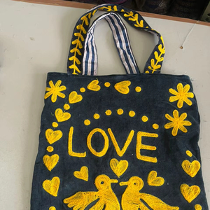 Bolsa de lona tejida personalizada al por mayor, de terciopelo suave, reutilizable, con el mejor logotipo impreso, para uso diario, para niños - Product Image 1