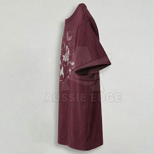 Camisetas DTF estampadas de secado rápido, corte holgado, 100% algodón, de alta calidad, último diseño, hechas en Pakistán. - Product Image 4