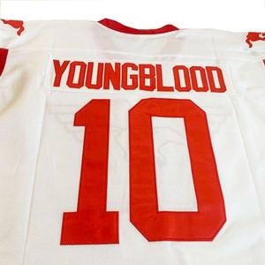 Maillot de hockey sur glace personnalisé pour les entraînements et les matchs, imprimé par transfert thermique, 100 % polyester, antibactérien, chemise de sport - Product Image 4
