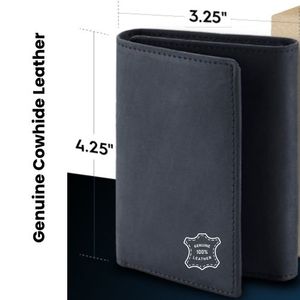 การผลิตกระเป๋าสตางค์หนังสามพับจากบังคลาเทศหนังวัวคุณภาพสูง - Product Image 5