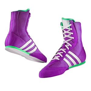 Best Quality Top Boxing Shoes Wrestling Shoes Lace-up Leather boxing boots