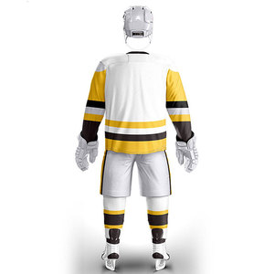 Uniforme de Hockey sobre Hielo Personalizado con Logotipo del Equipo, Ropa Deportiva Sublimada, Precio al por Mayor, Uniforme Profesional de Hockey sobre Hielo de Alta Calidad - Product Image 4
