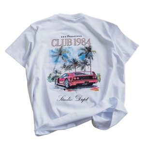 T-shirt imprimé pour homme, coupe classique, manches courtes, en coton, motif graphique, vêtement décontracté, design personnalisé, plusieurs couleurs et tailles - Product Image 4