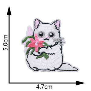 Factory Wholesale Custom Embroidery Patches Iron On Duck <b>Animal</b> Badge 3D Embroidered Fabric Patch for Kids Hats Bags Jackets DIY - Product Image 3
