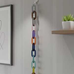 Chaîne décorative en résine faite à la main pour suspension murale et décoration de plateau – Produit abordable pour l'aménagement intérieur - Product Image 6