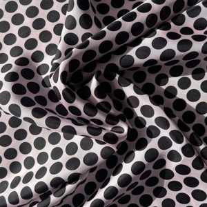 Beau design à pois Grade a 100% Pure Mulberry Silk Jacquard Fabric Home Chair Vêtements de qualité supérieure - Product Image 1