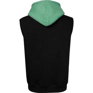 Gilet à capuche en molleton de coton pour femmes Offre Spéciale gilet zippé multicolore bouton de broderie Streetwear imperméable pour l'extérieur - Product Image 2
