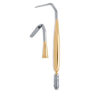 Écarteur nasal chirurgical Aufricht 20 cm avec éclairage à fibre optique en acier inoxydable, certifié CE - Product Image 1