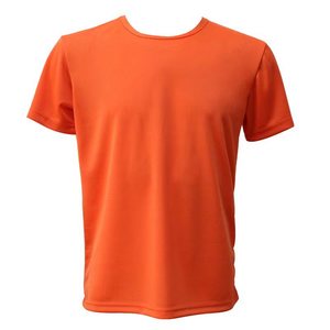 เสื้อยืดทีมยูนิฟอร์มผ้าโพลีเอสเตอร์นุ่มสบายสำหรับทุกเพศ  รับผลิตตามแบบ OEM พร้อมปักโลโก้ ราคาโรงงานจีน-บังกลาเทศ - Product Image 4