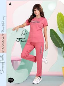 Pyjama court à manches courtes en coton tissé à motifs floraux pour femme, 100 % coton respirant, idéal pour l'été et l'automne, tenue de détente pour les vacances, vente en gros OEM 2026 - Product Image 5